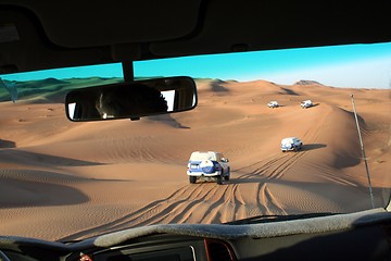 Image showing desert safari