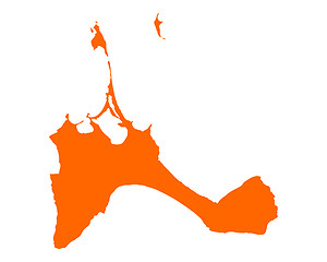 Image showing Map of Formentera