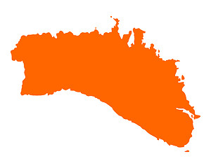Image showing Map of Menorca
