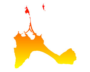 Image showing Map of Formentera