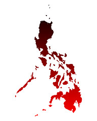 Image showing Map of Philippines