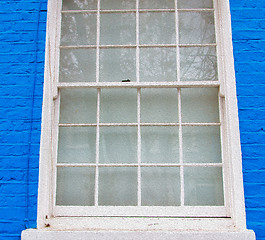 Image showing notting hill in london england old suburban and antique     wall