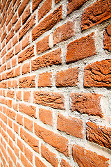 Image showing abstract step    in  italy old wall  the background