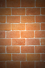 Image showing brick in  italy old wall and texture   the background