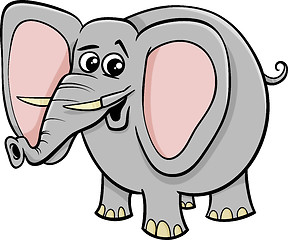 Image showing elephant animal character cartoon