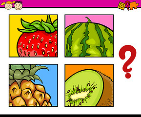 Image showing educational puzzle for preschoolers