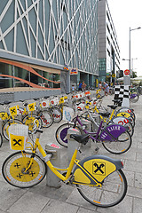 Image showing Bicycles Vienna