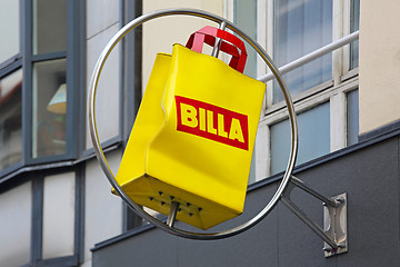 Image showing Billa Sign