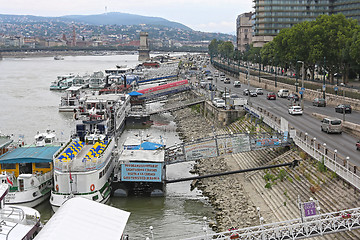 Image showing Floating Restaurants Budapest