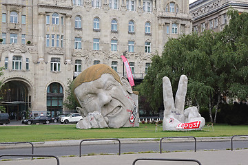 Image showing Giant Sculpture Budapest