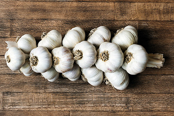 Image showing Bunch of garlic