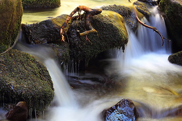 Image showing detail on a mountain stream