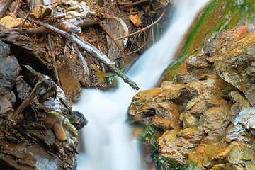 Image showing mountain stream detail