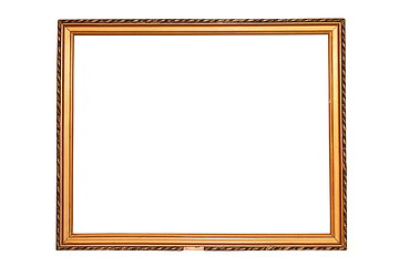 Image showing old isolated painting frame