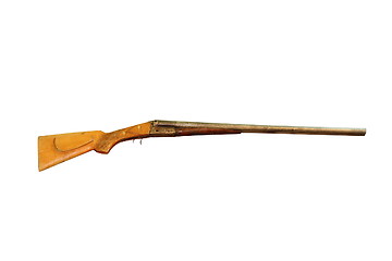 Image showing isolated hunting rifle