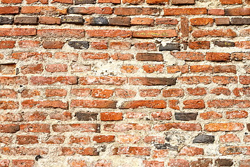Image showing reddish brick wall texture