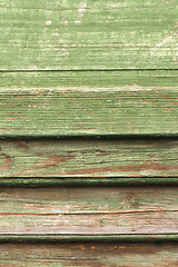 Image showing detail on old wood shutters