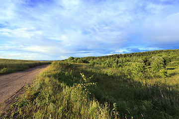 Image showing no paved road  