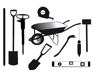 Image showing construction tools