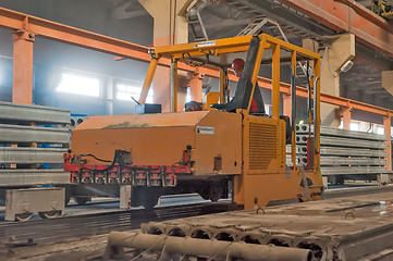 Image showing Block making department at construction factory