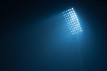 Image showing stadium lights