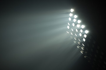 Image showing stadium lights