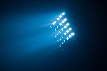 Image showing stadium lights