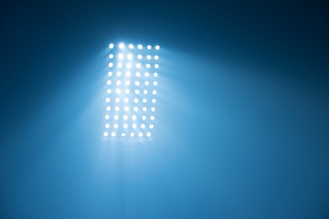 Image showing stadium lights