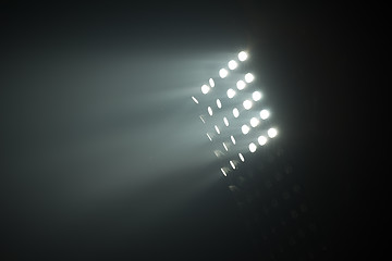 Image showing stadium lights