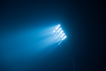 Image showing stadium lights