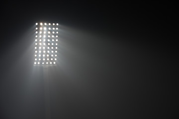 Image showing stadium lights