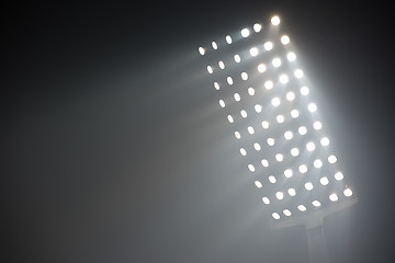 Image showing stadium lights