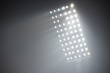 Image showing stadium lights