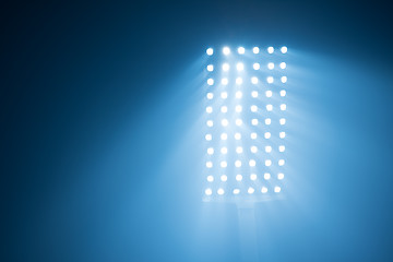 Image showing stadium lights