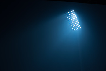 Image showing stadium lights