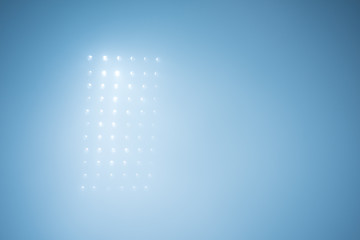 Image showing stadium lights