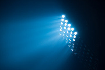 Image showing stadium lights