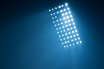 Image showing stadium lights