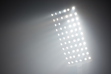 Image showing stadium lights