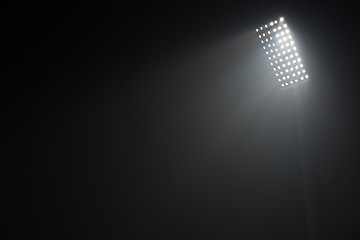 Image showing stadium lights