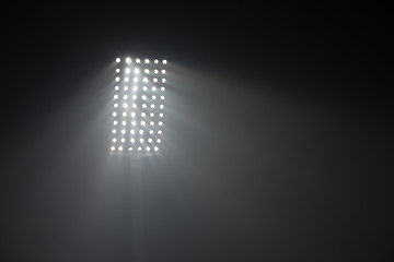 Image showing stadium lights