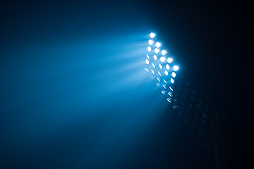 Image showing stadium lights