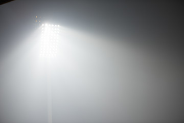 Image showing stadium lights