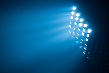 Image showing stadium lights
