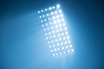 Image showing stadium lights