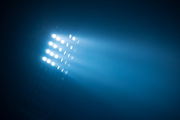 Image showing stadium lights