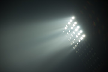 Image showing stadium lights