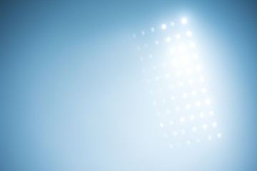 Image showing stadium lights