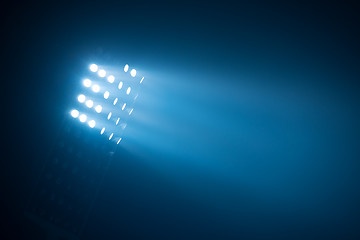 Image showing stadium lights