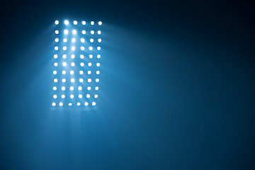 Image showing stadium lights